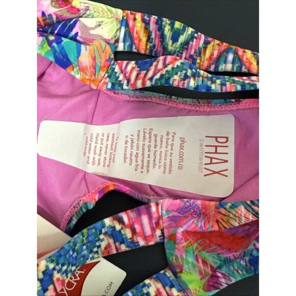 Phax Swimwear Women's XS/30 Bikini Swim Bottom Pink Green Multi NWT - Picture 8 of 16